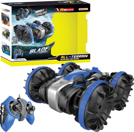 RC amfibieauto 1:18 – blauw