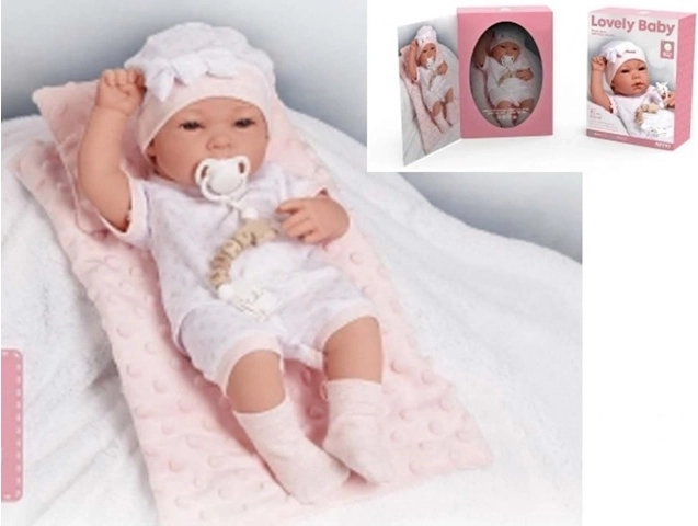 Babypop in draagzak 38 cm