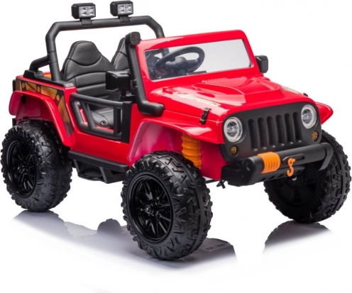 Elektrische kinderauto rood