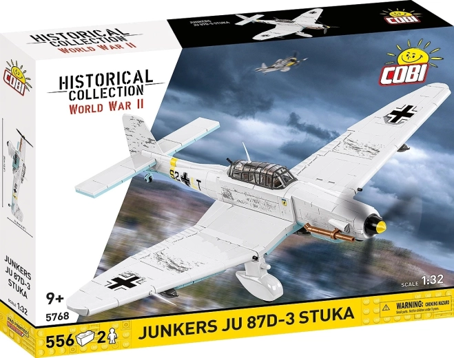 Bouwset vliegtuig Junkers Ju 87 D-3 Stuka – 556 onderdelen