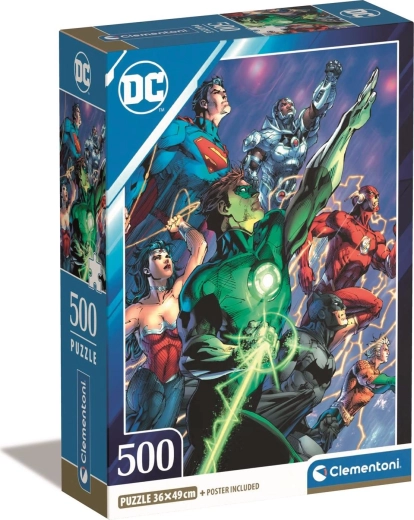 Puzzel 500 stukjes DC Comics
