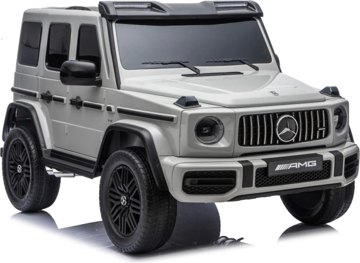 Elektrische kinderauto Mercedes G63 XXL 24 V lichtgrijs