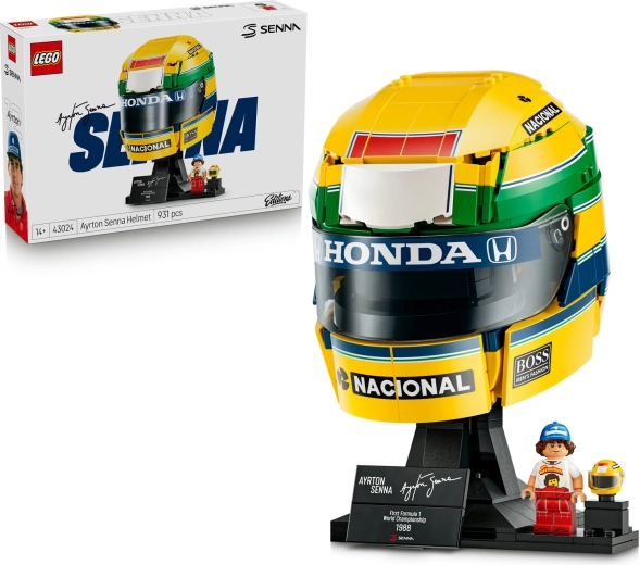 LEGO Editions helm van Ayrton Senna