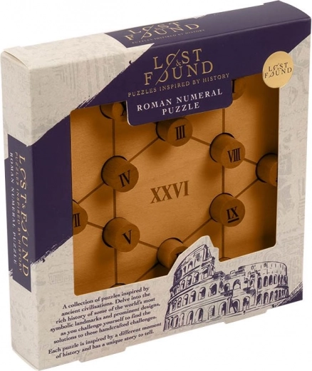 Puzzel Romeins Cijferraadsel van Professor Puzzle