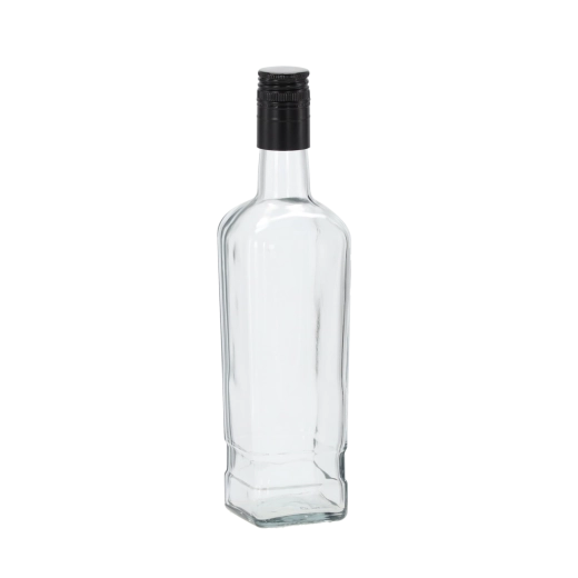 Glazen fles Walker 500 ml met schroefdop