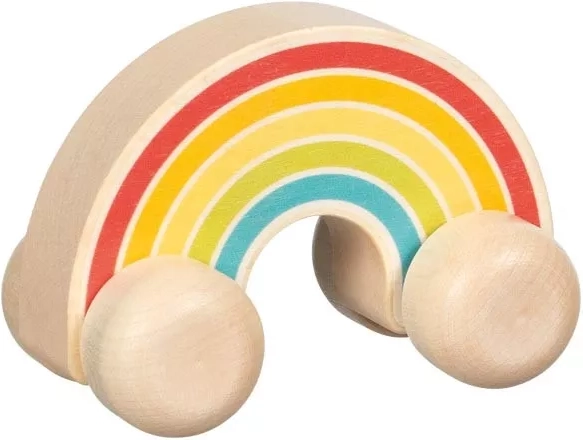Goki houten regenboogautootje