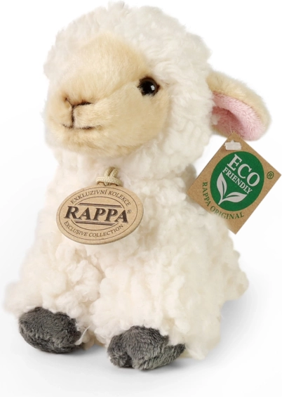 Rappa Pluche Schaap Zittend 16 cm – Milieuvriendelijk