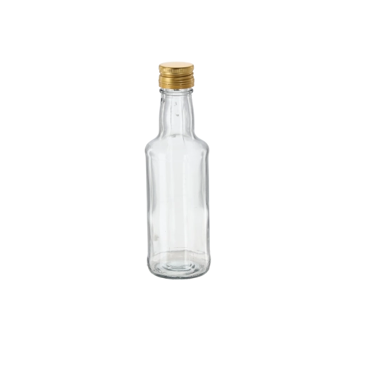 Glazen fles Spirit 200 ml met schroefdop