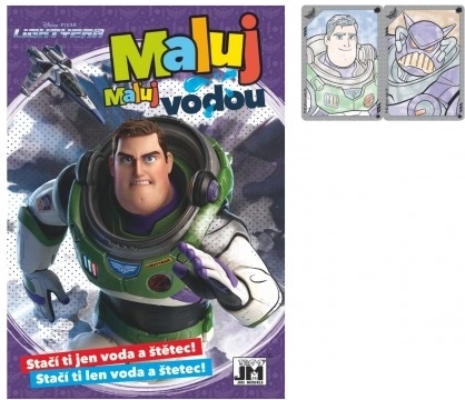 Kleurboek Schilderen met water A5 met Buzz Lightyear-motief