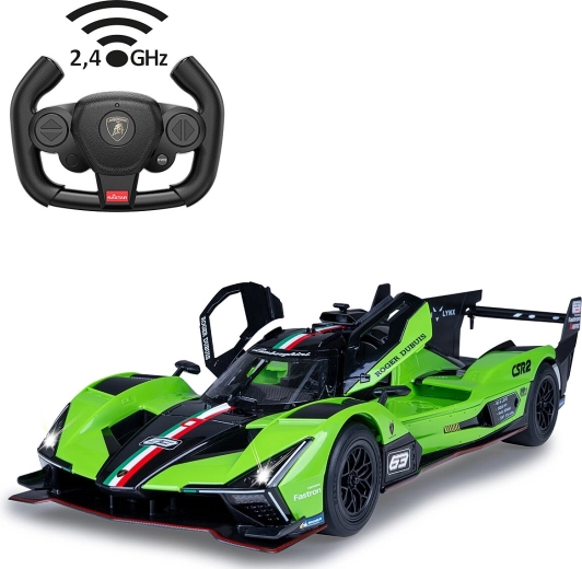 RC-auto Lamborghini SC63 LMDH 1:14 groen