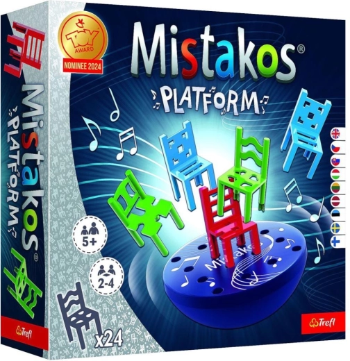 Mistakos: draaiend platform – behendigheidsbordspel van Trefl