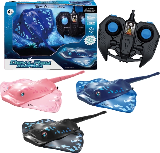 R/C rog Manta met realistische beweging 2,4 GHz