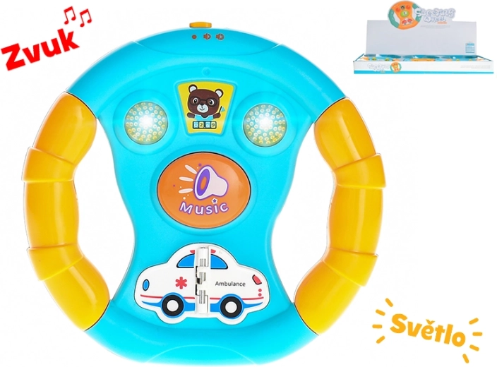 Interactief kinderstoeltje met licht en geluid 13,5 cm
