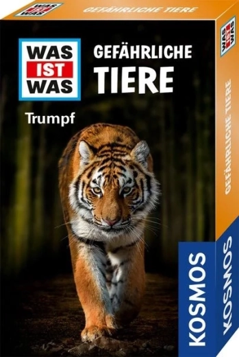 Kosmos WAS IST WAS Trumpf: gevaarlijke dieren – kaartspel