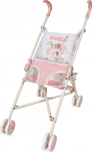 Opvouwbare kinderwagen voor poppen koala 56 cm