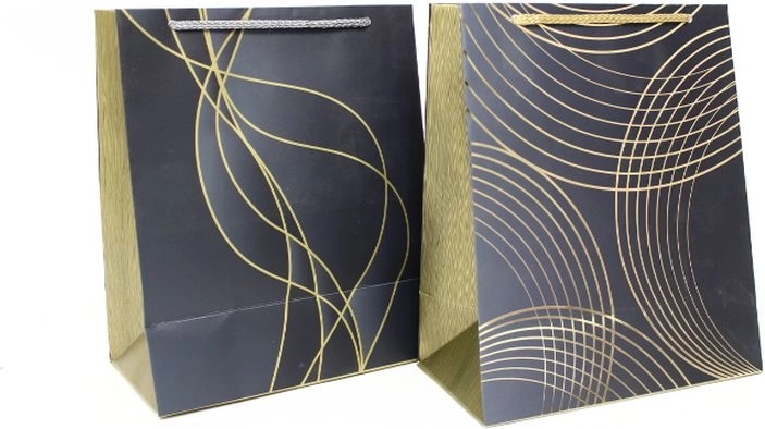 Decoratieve geschenktas Avantgarde met goudeffect (T-8)