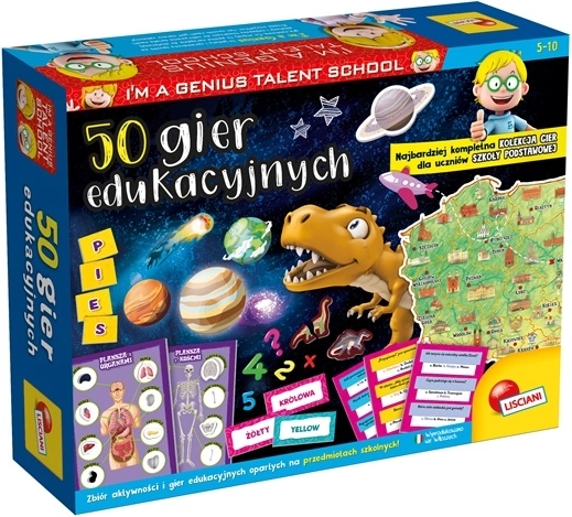 Lisciani I’m a Genius: 50 educatieve spellen
