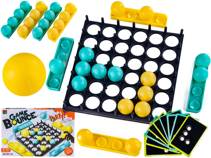 Familievaardigheidsspel Bounce game