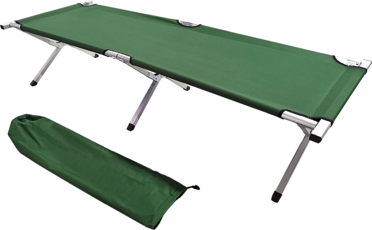 Opvouwbaar veldbed Qanad zwart