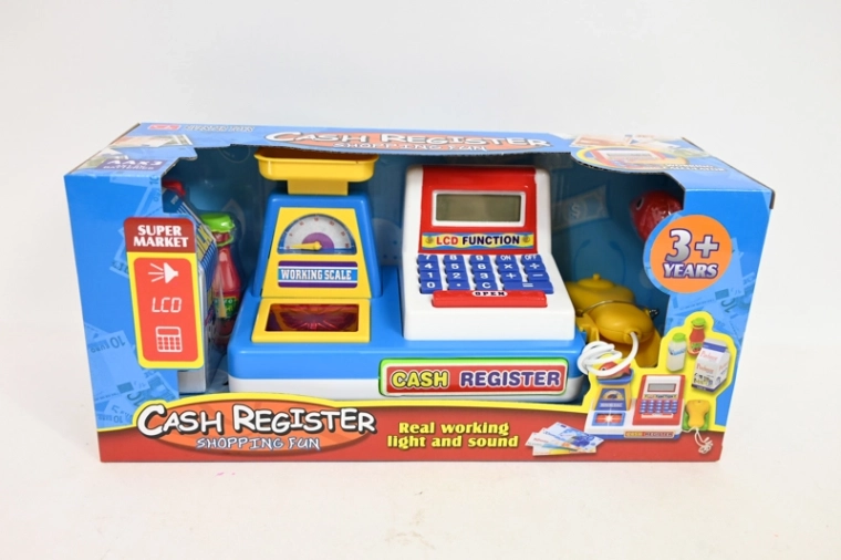 Kinderkassa op batterijen