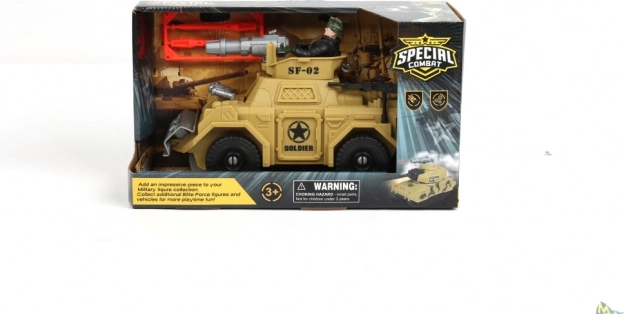 Militair gevechtsvoertuig voor kinderen