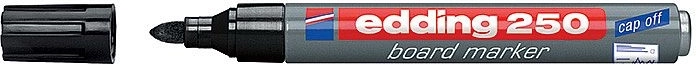 Whiteboardmarker Edding 250, zwart