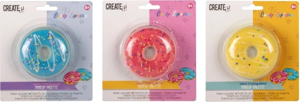 Make-up set DONUT CANDY met oogschaduw en lipgloss