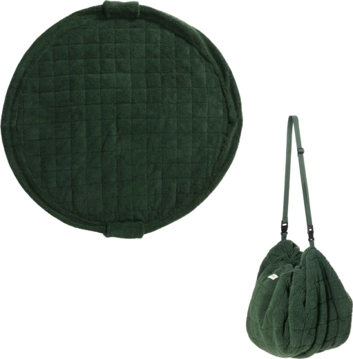 Play&Go noomad soft teddy evergreen speelkleed en speelgoedzak 3-in-1