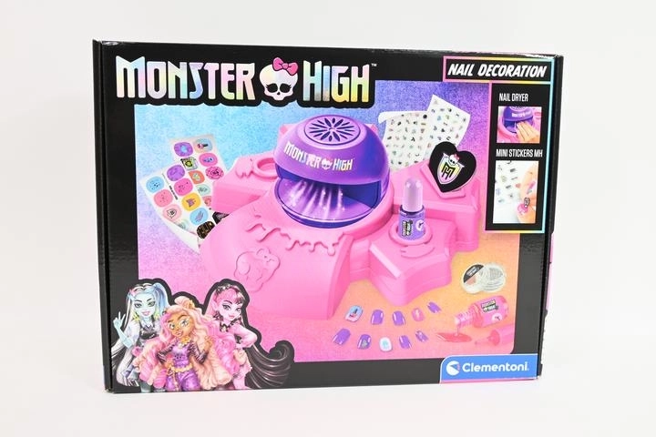 Monster High vampierset voor nagels met droger