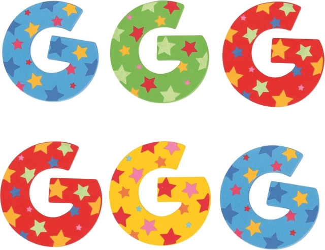 Bigjigs Toys stervormige letter G