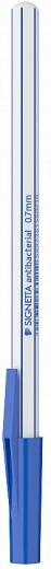 Balpen ICO Signetta antibacterieel, blauw