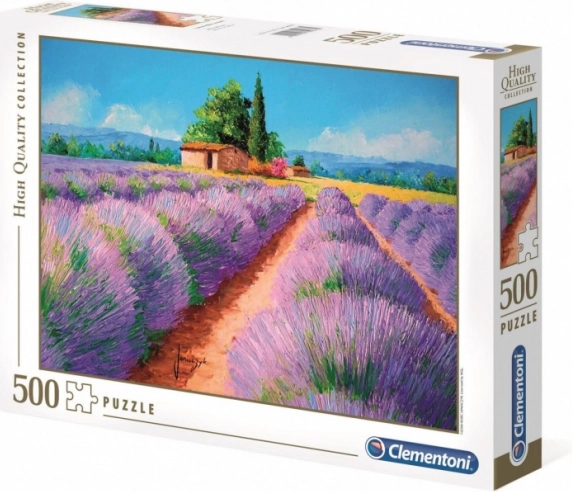 Puzzel 500 stukjes HQ Geur van lavendel