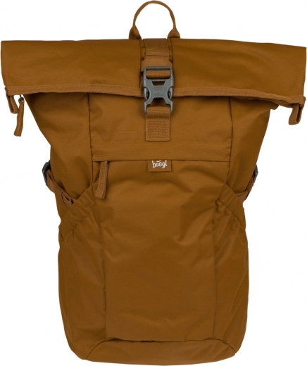 baagl rolltop rugzak caramel grs