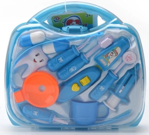 Tandartsset voor kinderen in koffertje – doktersrollenspel vanaf 3 jaar