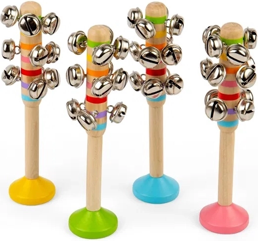 belletjes met handvat BIGJIGS TOYS