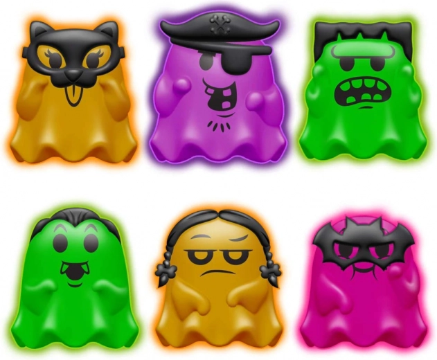 Schylling NeeDoh knijpbare spook die oplicht in het donker