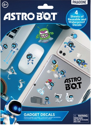 Astrobot-stickers – set met technische stickers (4 vellen)