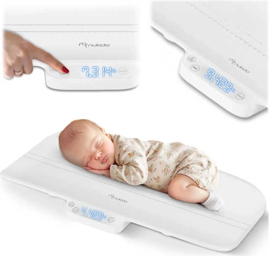 NUKIDO elektronische babyweegschaal met hoge nauwkeurigheid