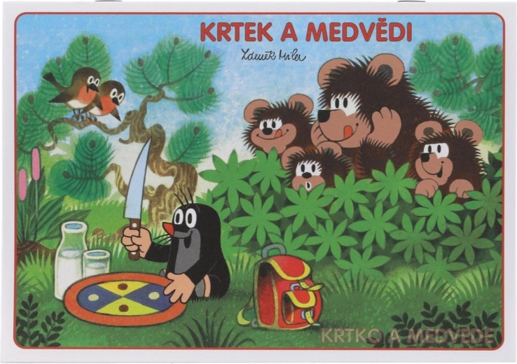 Kleurboek A5 Mol en Beren