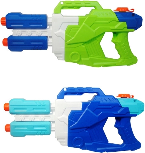 Dubbel waterpistool voor buitenspeelplezier