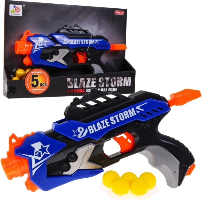 Pistool voor kinderen 8+ BLAZE STORM met foamkogels