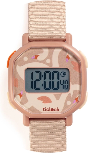 Djeco digitale horloge Poetic swans