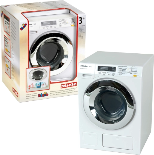 Kinderwasmachine MIELE met water en geluid 26 cm KLEIN