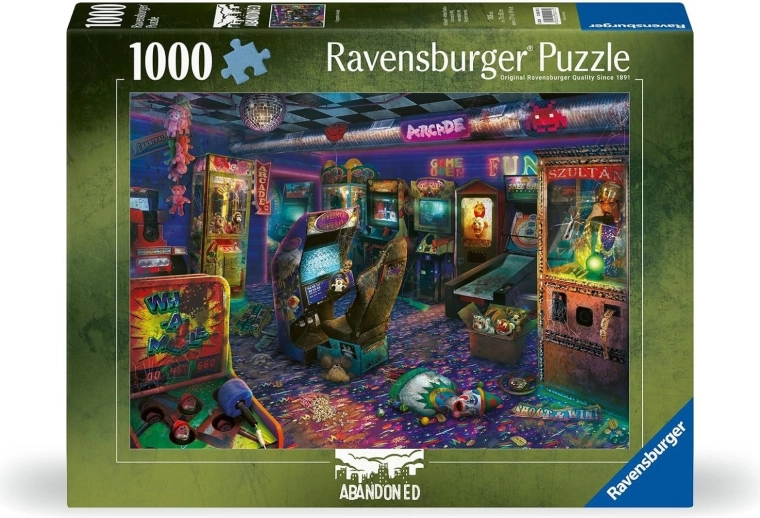 Ravensburger puzzel Abandoned: verlaten speelkamer 1000 stukjes