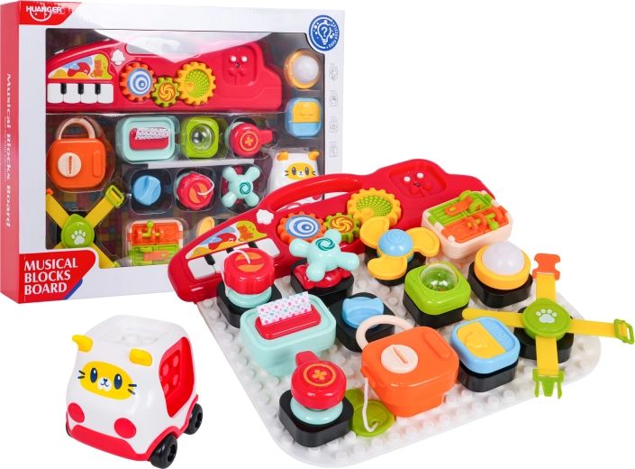 Multifunctioneel interactief bord met accessoires voor kinderen