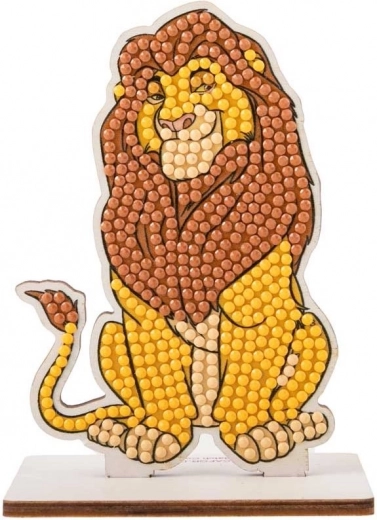 Diamantschilderen De Leeuwenkoning: Mufasa