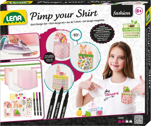 Lena Versier je shirt - creatieve set voor kinderen