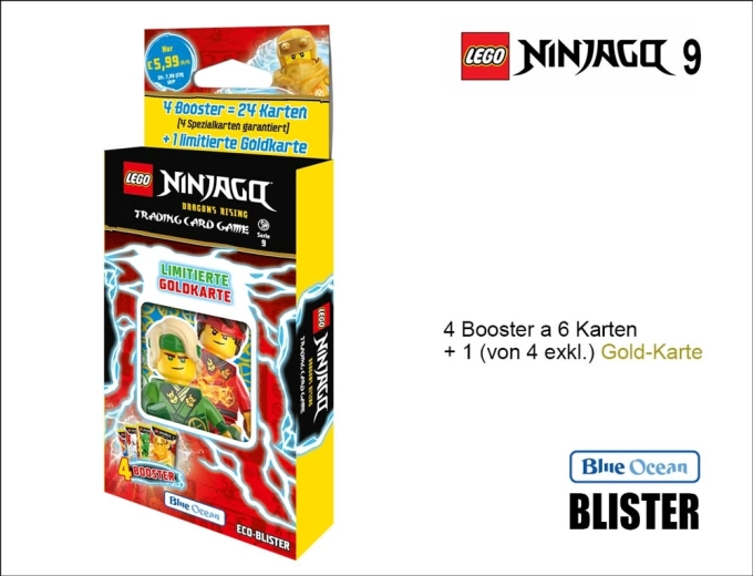 LEGO NINJAGO verzamelkaarten serie 9 – booster blister