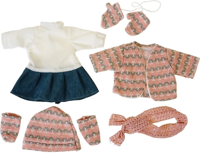 Winterkleding voor babypop van 35 cm