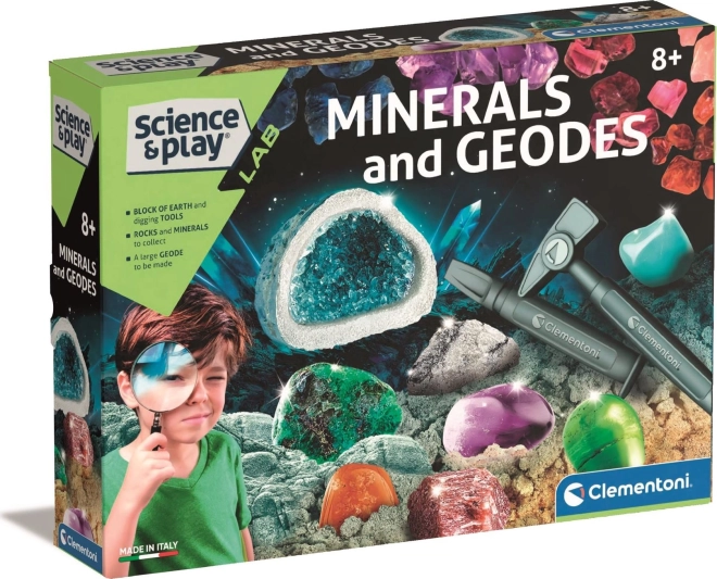 CLEMENTONI Science&Play: Laboratorium voor mineralen en geoden